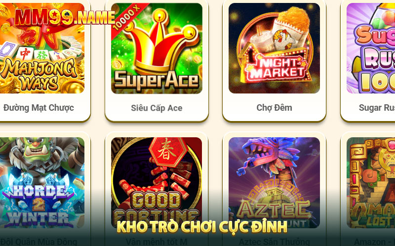 Kho trò chơi cực đỉnh